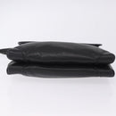 GUCCI Shoulder Bag Leather Black Gold 007 49 5548 Auth 203424-7