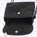 GUCCI Shoulder Bag Leather Black Gold 007 49 5548 Auth 203424-10