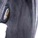 GUCCI Shoulder Bag Leather Black Gold 007 49 5548 Auth 203424-11