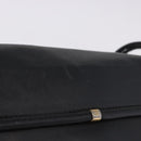GUCCI Shoulder Bag Leather Black Gold 007 49 5548 Auth 203424-4