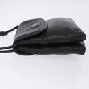 GUCCI Shoulder Bag Leather Black Gold 007 49 5548 Auth 203424-6