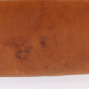 CELINE Macadam Canvas Shoulder Bag PVC Leather Brown Gold Auth 203425-12
