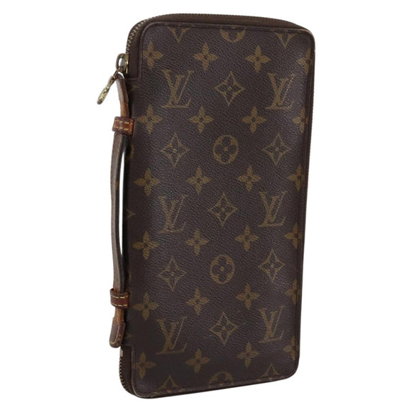 LOUIS VUITTON Monogram Organizer De Voyage Travel Case M60119 LV Auth 203428