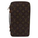 LOUIS VUITTON Monogram Organizer De Voyage Travel Case M60119 LV Auth 203428-13