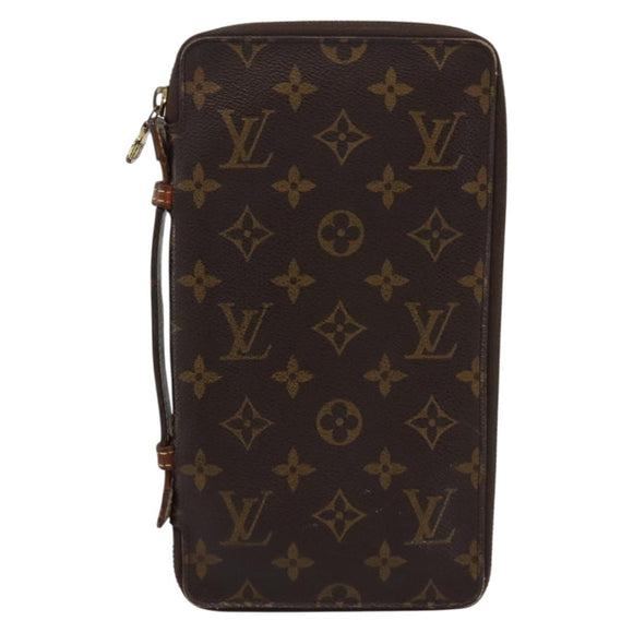 LOUIS VUITTON Monogram Organizer De Voyage Travel Case M60119 LV Auth 203428