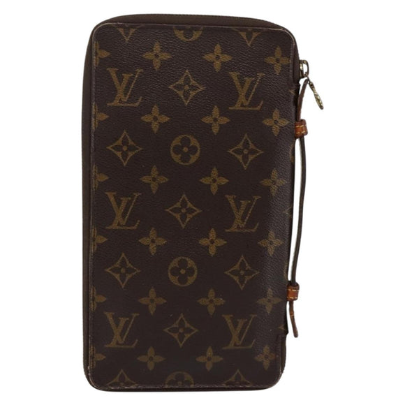 LOUIS VUITTON Monogram Organizer De Voyage Travel Case M60119 LV Auth 203428
