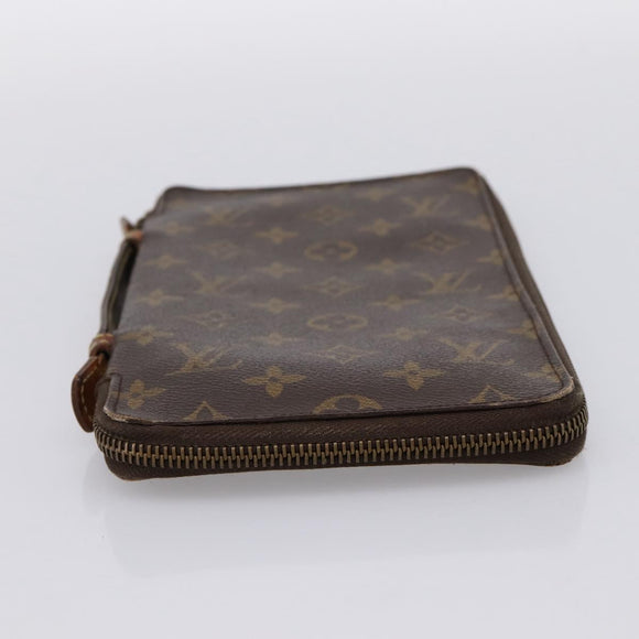 LOUIS VUITTON Monogram Organizer De Voyage Travel Case M60119 LV Auth 203428