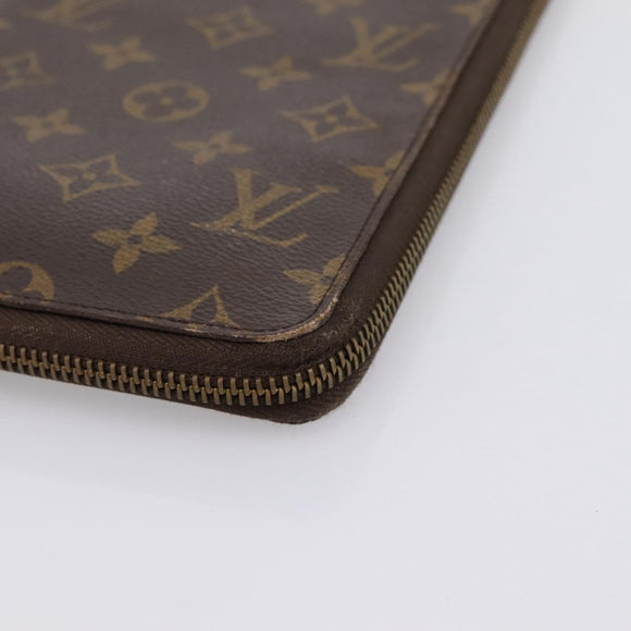 LOUIS VUITTON Monogram Organizer De Voyage Travel Case M60119 LV Auth 203428