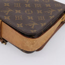 LOUIS VUITTON Monogram Cartouchiere MM Shoulder Bag M51253 LV Auth 203429-15