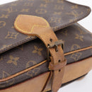 LOUIS VUITTON Monogram Cartouchiere MM Shoulder Bag M51253 LV Auth 203429-8