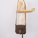 LOUIS VUITTON Monogram Cartouchiere MM Shoulder Bag M51253 LV Auth 203429-24