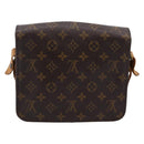 LOUIS VUITTON Monogram Cartouchiere MM Shoulder Bag M51253 LV Auth 203429-2