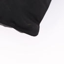 PRADA Shoulder Bag Nylon Black Silver Auth 203431-21