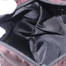PRADA Shoulder Bag Nylon Black Silver Auth 203431-26