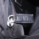 PRADA Shoulder Bag Nylon Black Silver Auth 203431-28