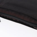 PRADA Shoulder Bag Nylon Black Silver Auth 203431-7