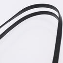 FENDI Mamma Baguette Tote Bag Cotton Jersey Black Silver Auth 203432V-14