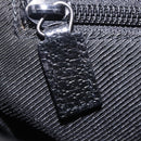 GUCCI GG Canvas Shoulder Bag Black Silver 03136 Auth 203437A-21