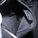 GUCCI GG Canvas Shoulder Bag Black Silver 03136 Auth 203437A-22