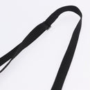 GUCCI GG Canvas Shoulder Bag Black Silver 03136 Auth 203437A-8