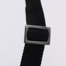 GUCCI GG Canvas Shoulder Bag Black Silver 03136 Auth 203437A-9