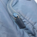 PRADA Backpack Nylon Light Blue Silver Auth 203438-30