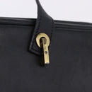GUCCI GG Canvas Tote Bag Black Gold 92730 Auth 203446V-14