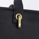 GUCCI GG Canvas Tote Bag Black Gold 92730 Auth 203446V-15