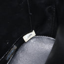 CHANEL Matelasse Tote Bag Lamb Skin Black Gold CC Auth 203447V-12