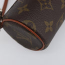 LOUIS VUITTON Monogram Papillon Pouch LV Auth 203449-17