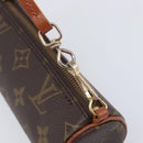 LOUIS VUITTON Monogram Papillon Pouch LV Auth 203449-18
