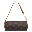 LOUIS VUITTON Monogram Papillon Pouch LV Auth 203449-13
