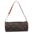 LOUIS VUITTON Monogram Papillon Pouch LV Auth 203449-2
