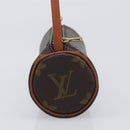 LOUIS VUITTON Monogram Papillon Pouch LV Auth 203449-4