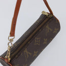 LOUIS VUITTON Monogram Papillon Pouch LV Auth 203449-6