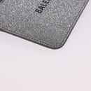 BALENCIAGA Every Day Coin Purse Leather Silver 581306 Auth 203452V-9