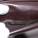 FENDI Zucca Canvas Long Wallet Black Brown Auth 203453V-11