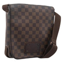 LOUIS VUITTON Damier Ebene Brooklyn PM Shoulder Bag N51210 LV Auth 203460-1