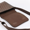 LOUIS VUITTON Damier Ebene Brooklyn PM Shoulder Bag N51210 LV Auth 203460-17