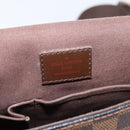 LOUIS VUITTON Damier Ebene Brooklyn PM Shoulder Bag N51210 LV Auth 203460-18