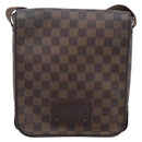 LOUIS VUITTON Damier Ebene Brooklyn PM Shoulder Bag N51210 LV Auth 203460-13