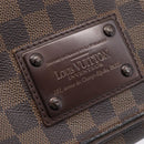 LOUIS VUITTON Damier Ebene Brooklyn PM Shoulder Bag N51210 LV Auth 203460-10