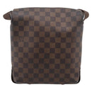 LOUIS VUITTON Damier Ebene Brooklyn PM Shoulder Bag N51210 LV Auth 203460-2