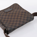 LOUIS VUITTON Damier Ebene Brooklyn PM Shoulder Bag N51210 LV Auth 203460-6