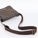 LOUIS VUITTON Damier Ebene Brooklyn PM Shoulder Bag N51210 LV Auth 203460-7