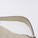 GUCCI GG Canvas Guccissima Shoulder Bag Leather Ivory Gold 257070 Auth 203463A-11