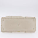 GUCCI GG Canvas Guccissima Shoulder Bag Leather Ivory Gold 257070 Auth 203463A-15