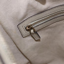 GUCCI GG Canvas Guccissima Shoulder Bag Leather Ivory Gold 257070 Auth 203463A-27