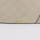 GUCCI GG Canvas Guccissima Shoulder Bag Leather Ivory Gold 257070 Auth 203463A-5