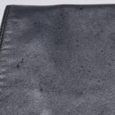 CHANEL Shoulder Bag Leather Blue Gold CC Auth 203466A-2
